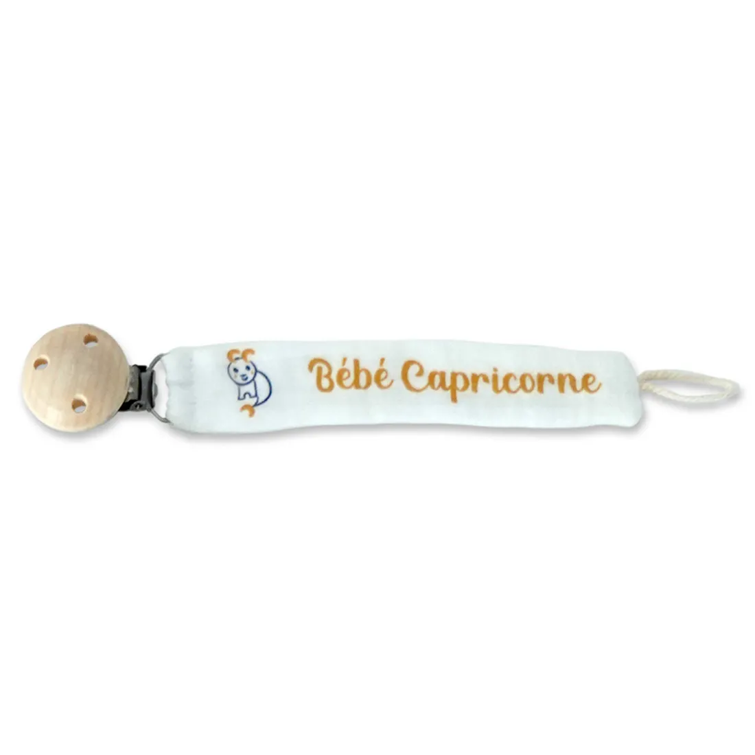 Attache sucette Capricorne