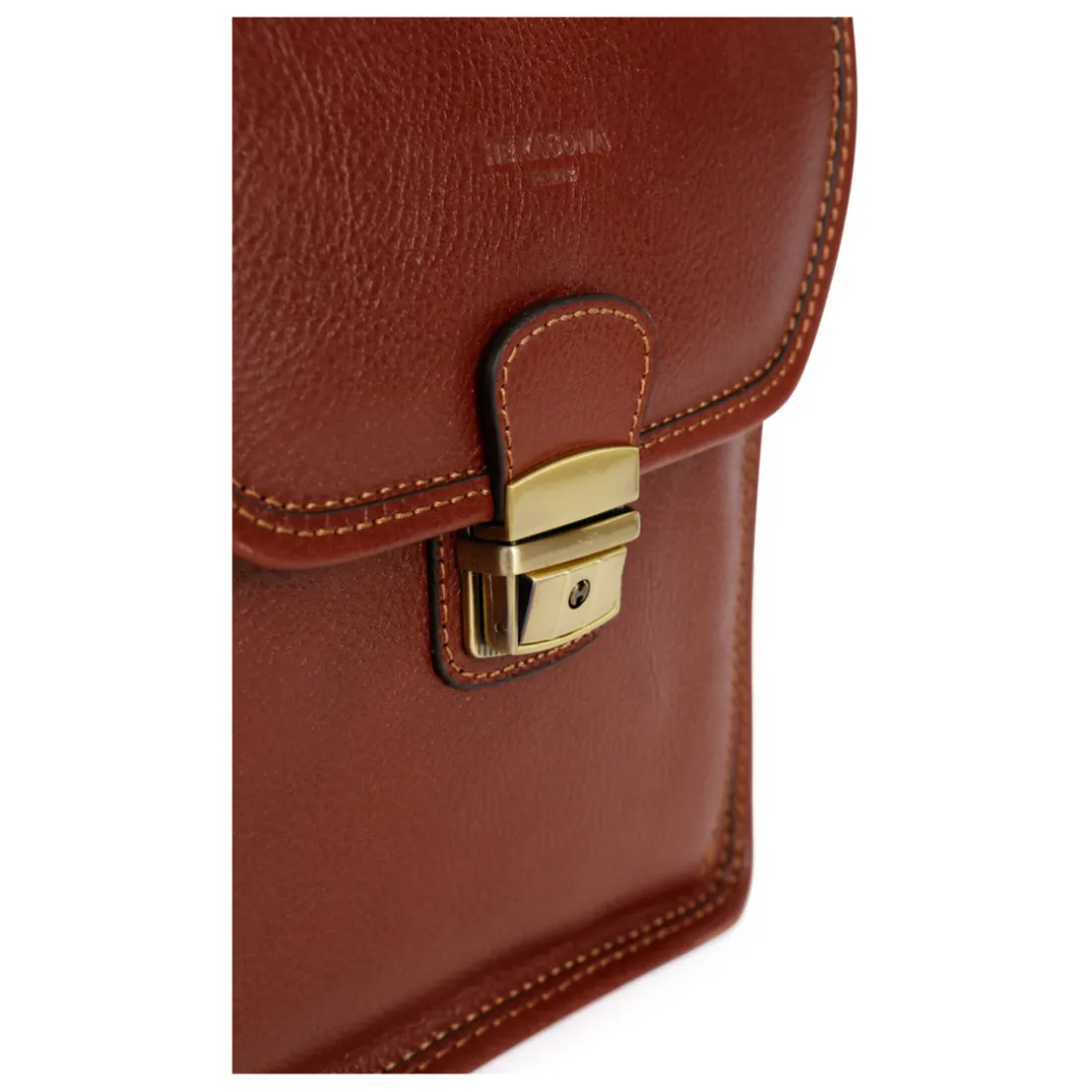Baisenville Cuir REPUBLIQUE Marron Pia