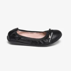 Ballerines noires métal
