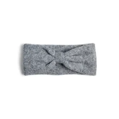 Bandeau en tissu côtelé Moella gris clair Meg