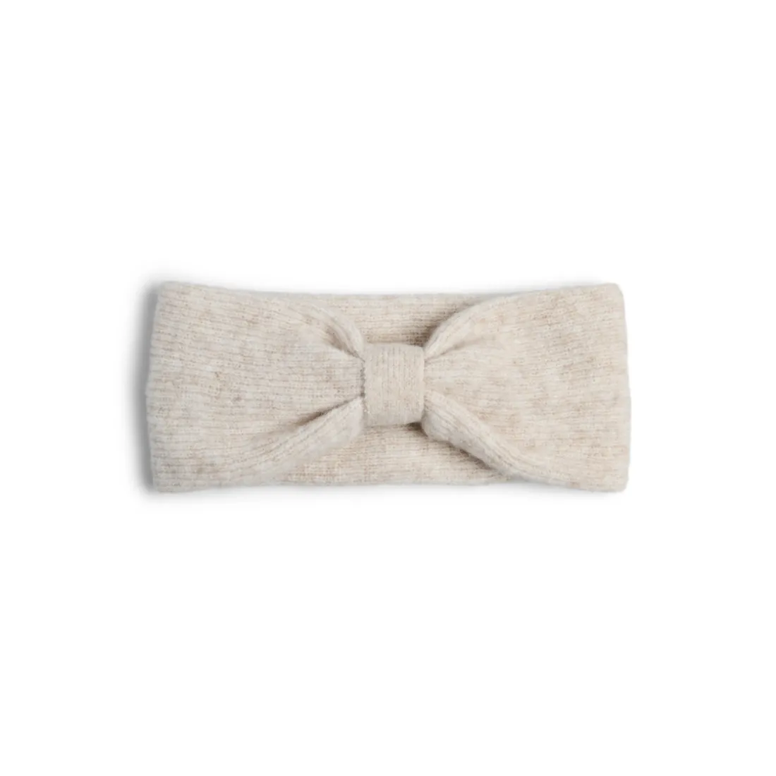 Bandeau en tissu côtelé Moella blanc Molly