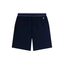Bas de pyjama court marine en coton