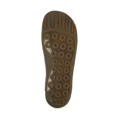 Basket basse Peu noir en cuir