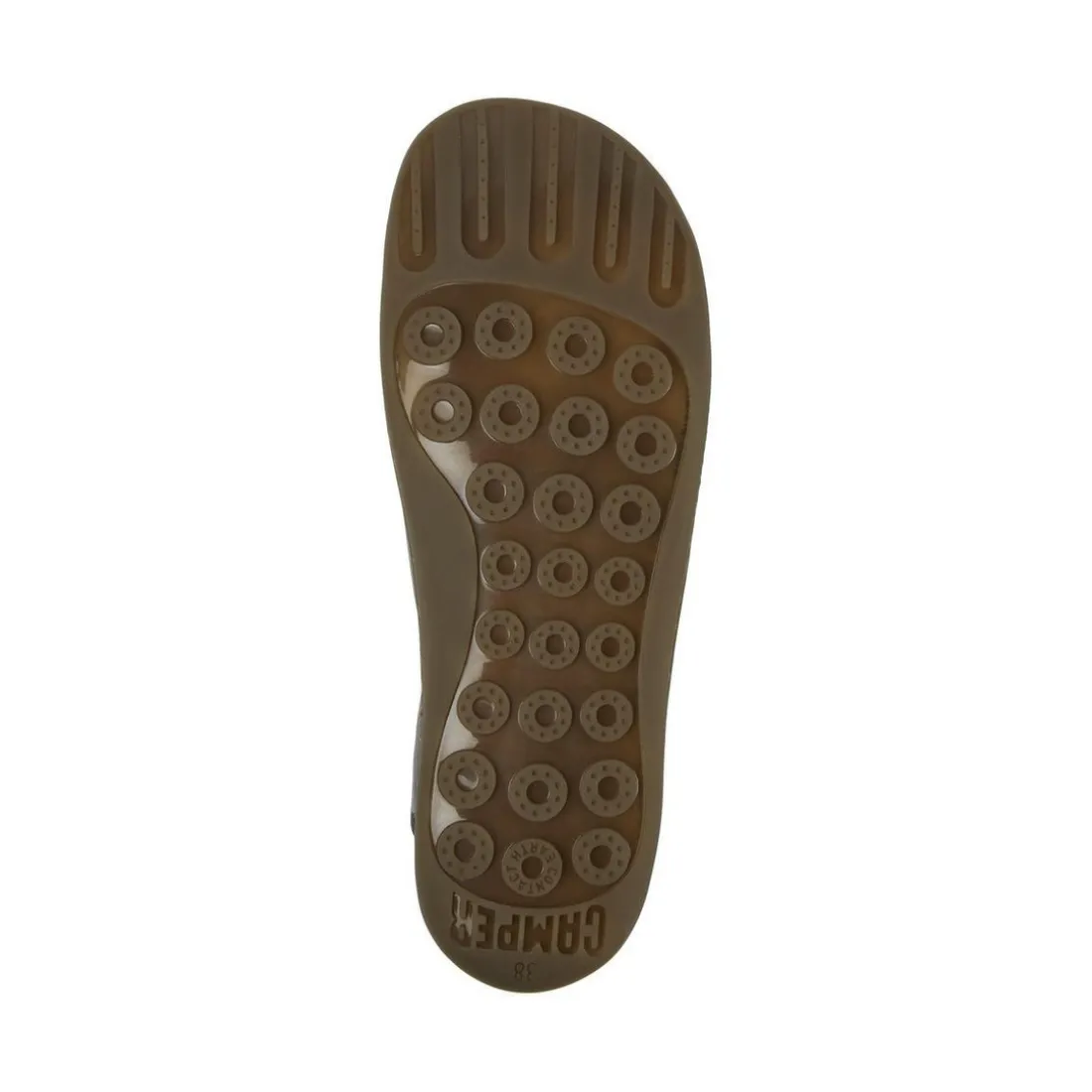 Basket basse Peu noir en cuir