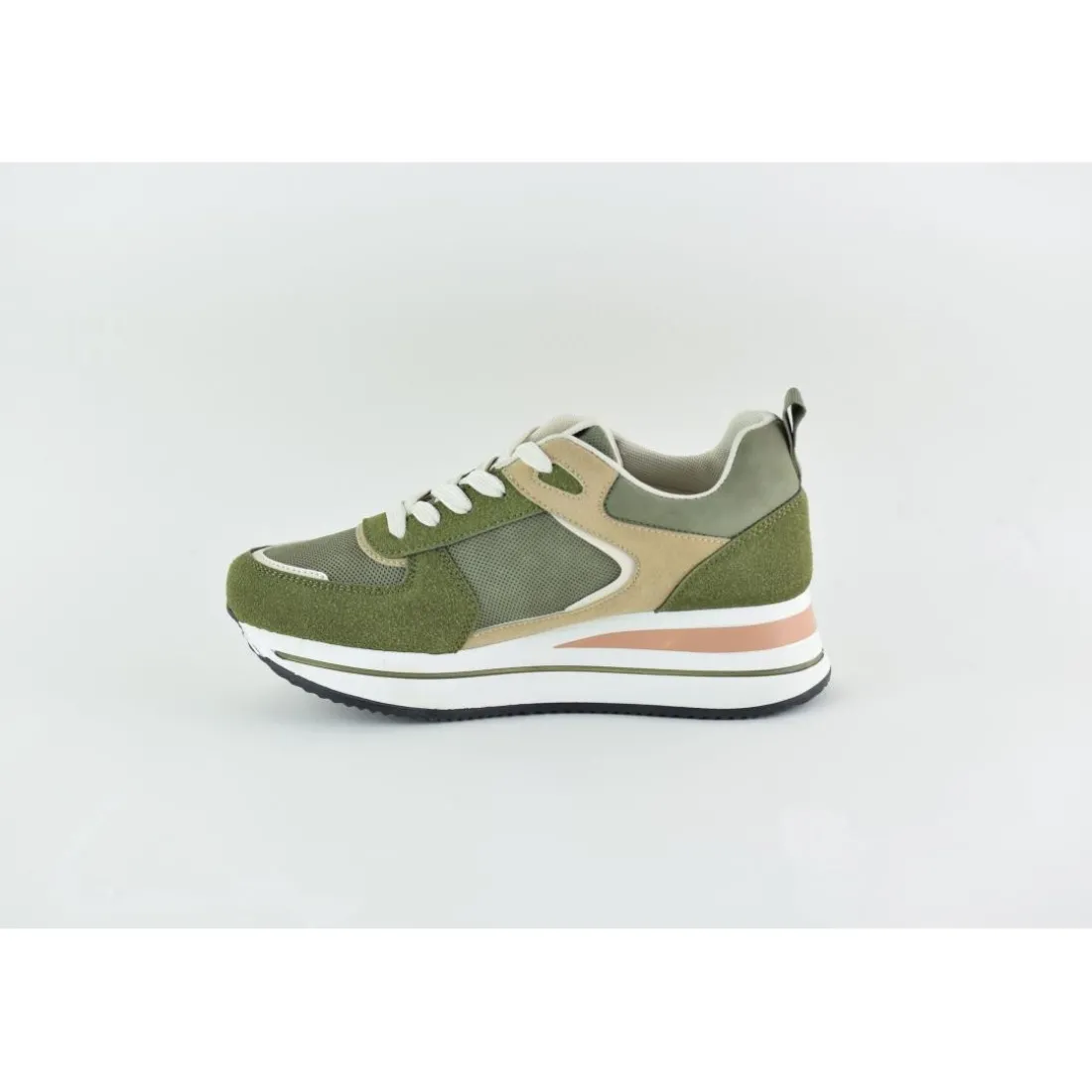 Basket Femme Kaki