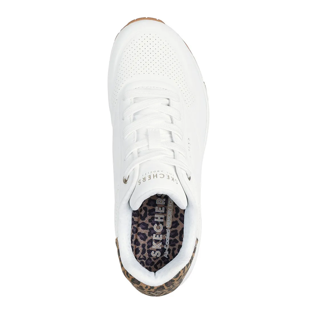 Basket femme Uno - Jungle Nite Blanc Guépard