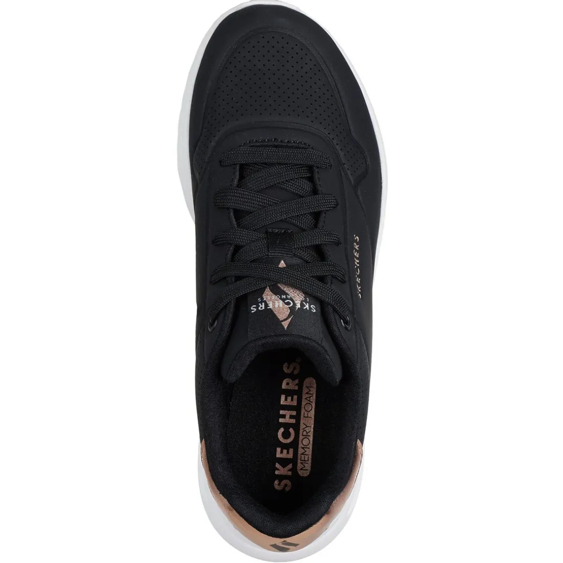 Basket femme Uno lite-Shimmer along Noir