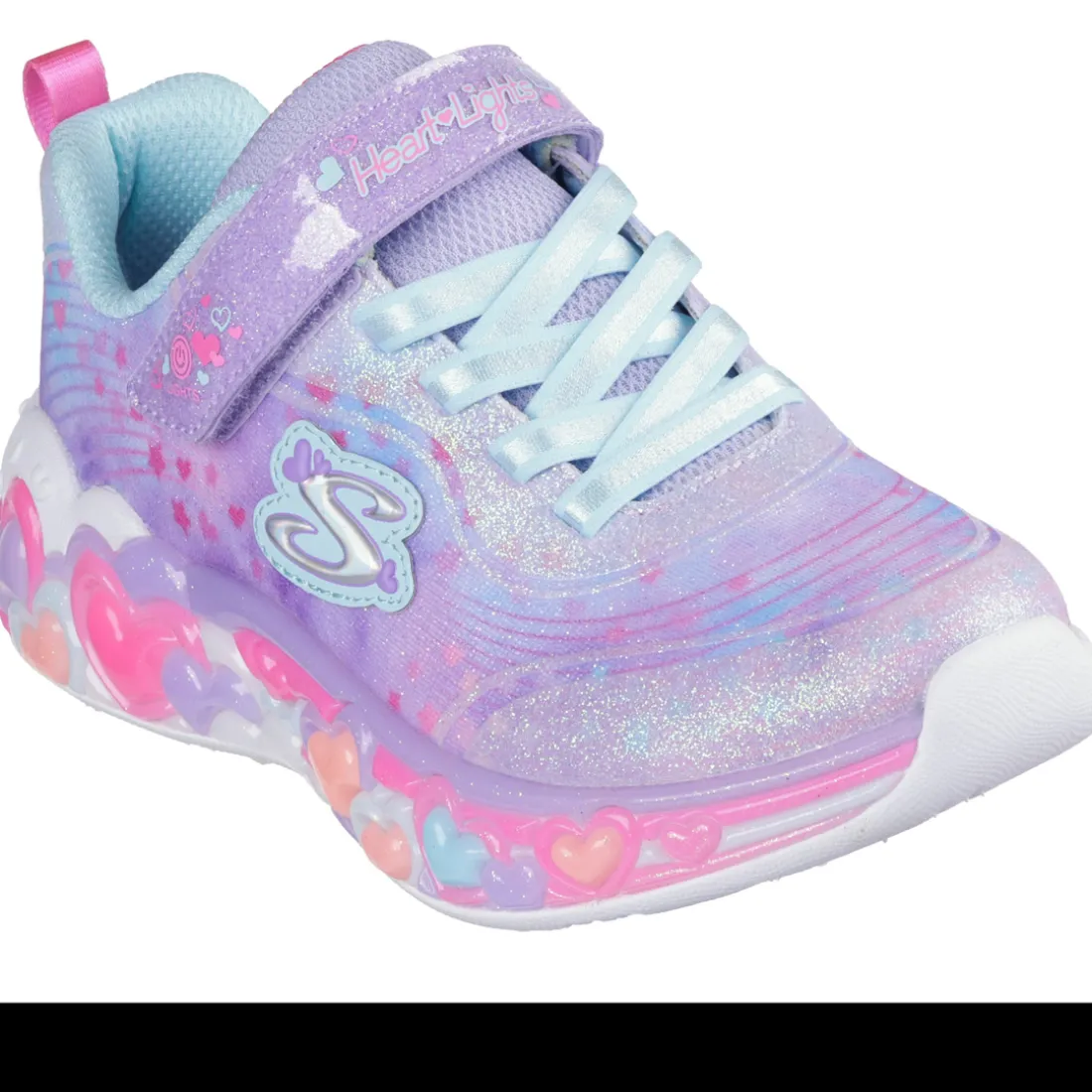 Basket fille Eternal Heart Lights violet
