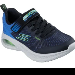 Basket garçon Microspec Max Advance-Squad-P Bleu en soie