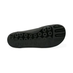 Basket Peu noir en cuir