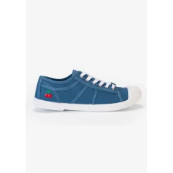 Baskets Basic bleues