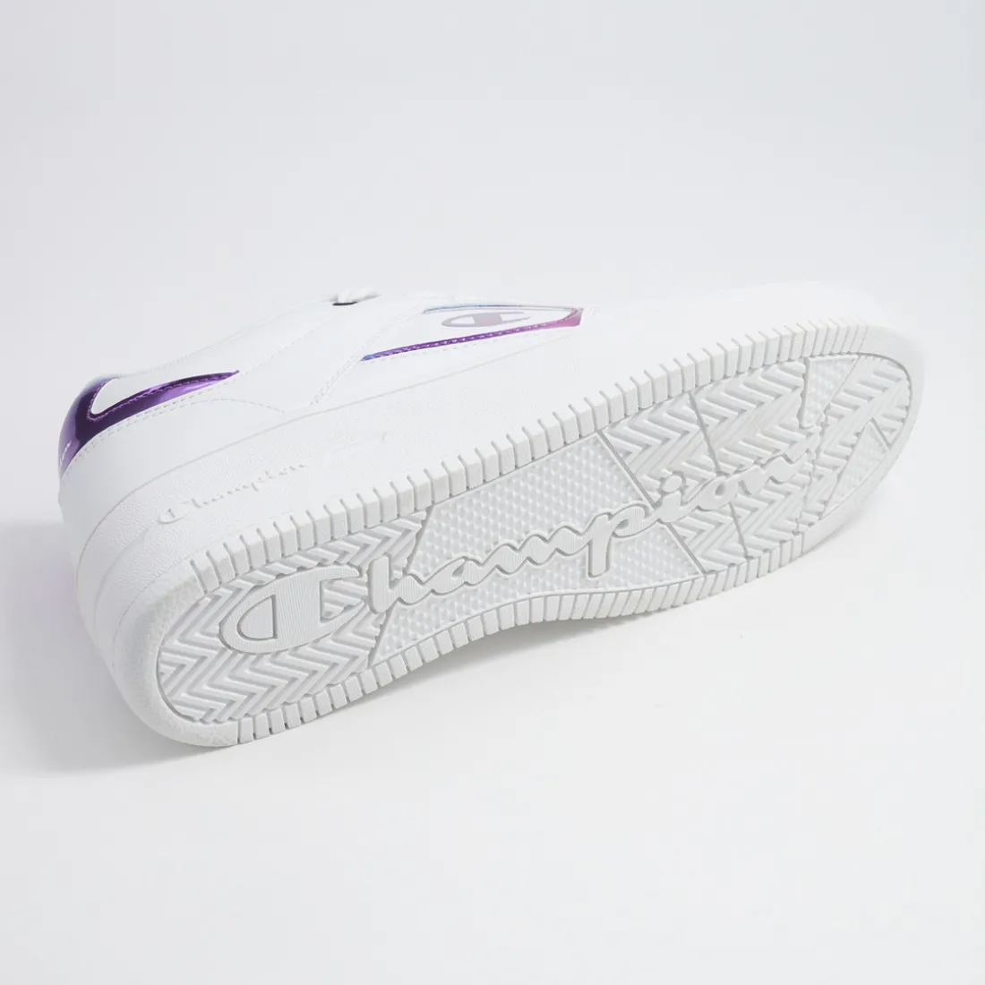 Baskets basses femme - FOUL PLAY PLAT ELEMENT SLICK - Blanc/Bleu