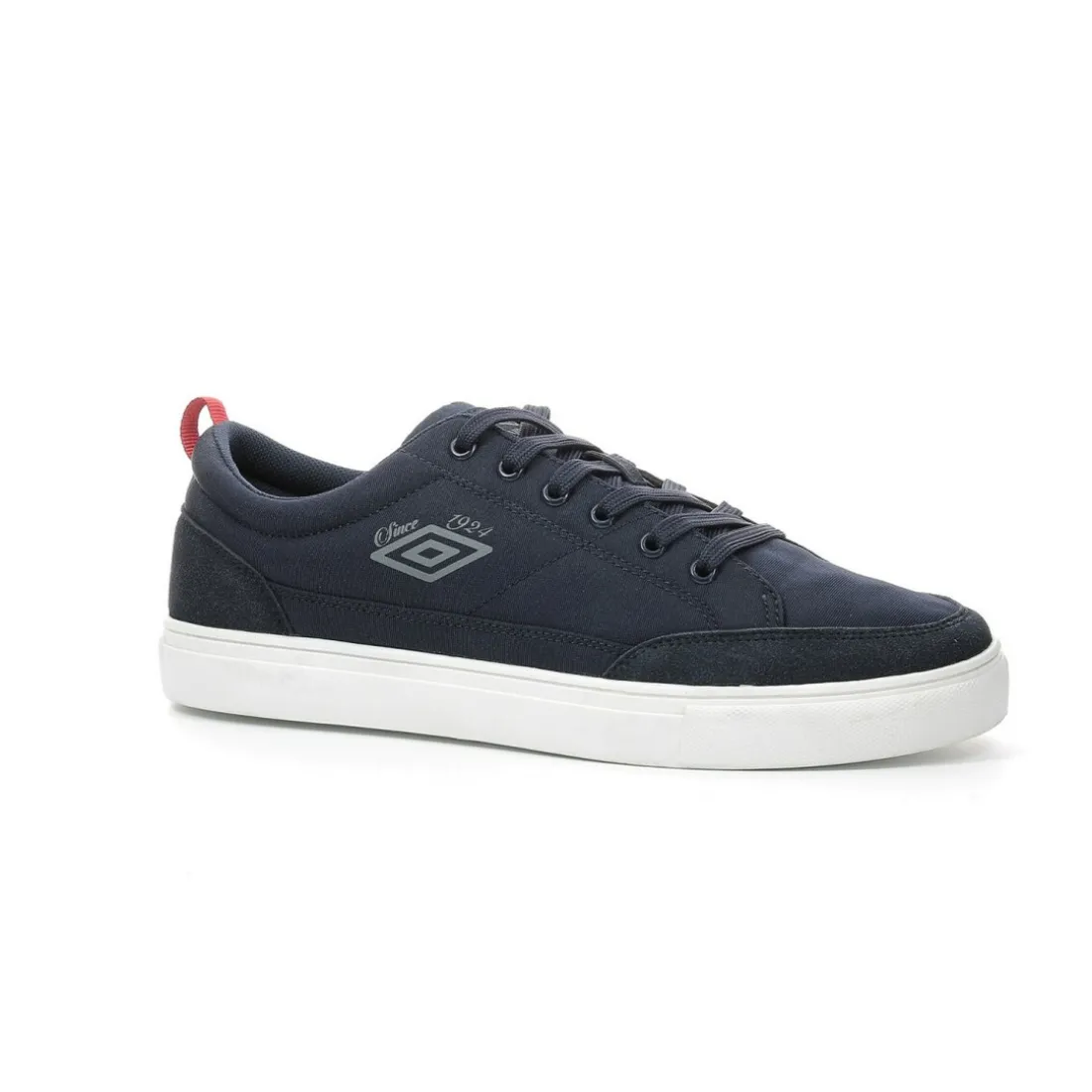 Baskets en textile bleu marine pour homme