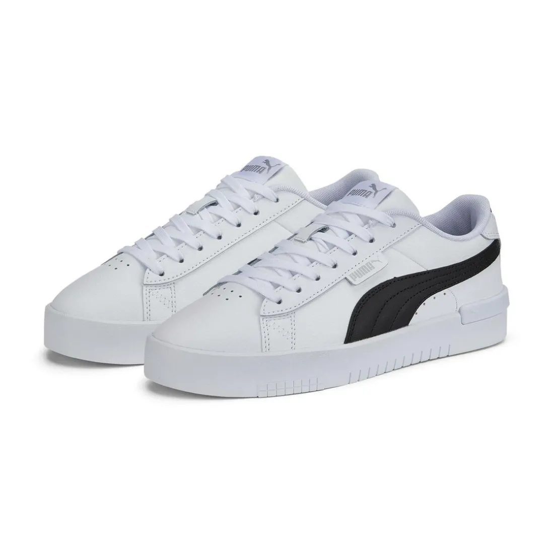 Baskets femme blanc/noir JADA RENEW en cuir