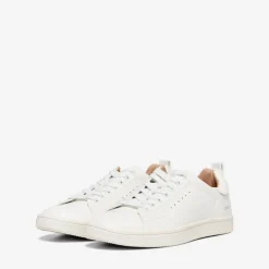 Baskets femme Bout rond blanc