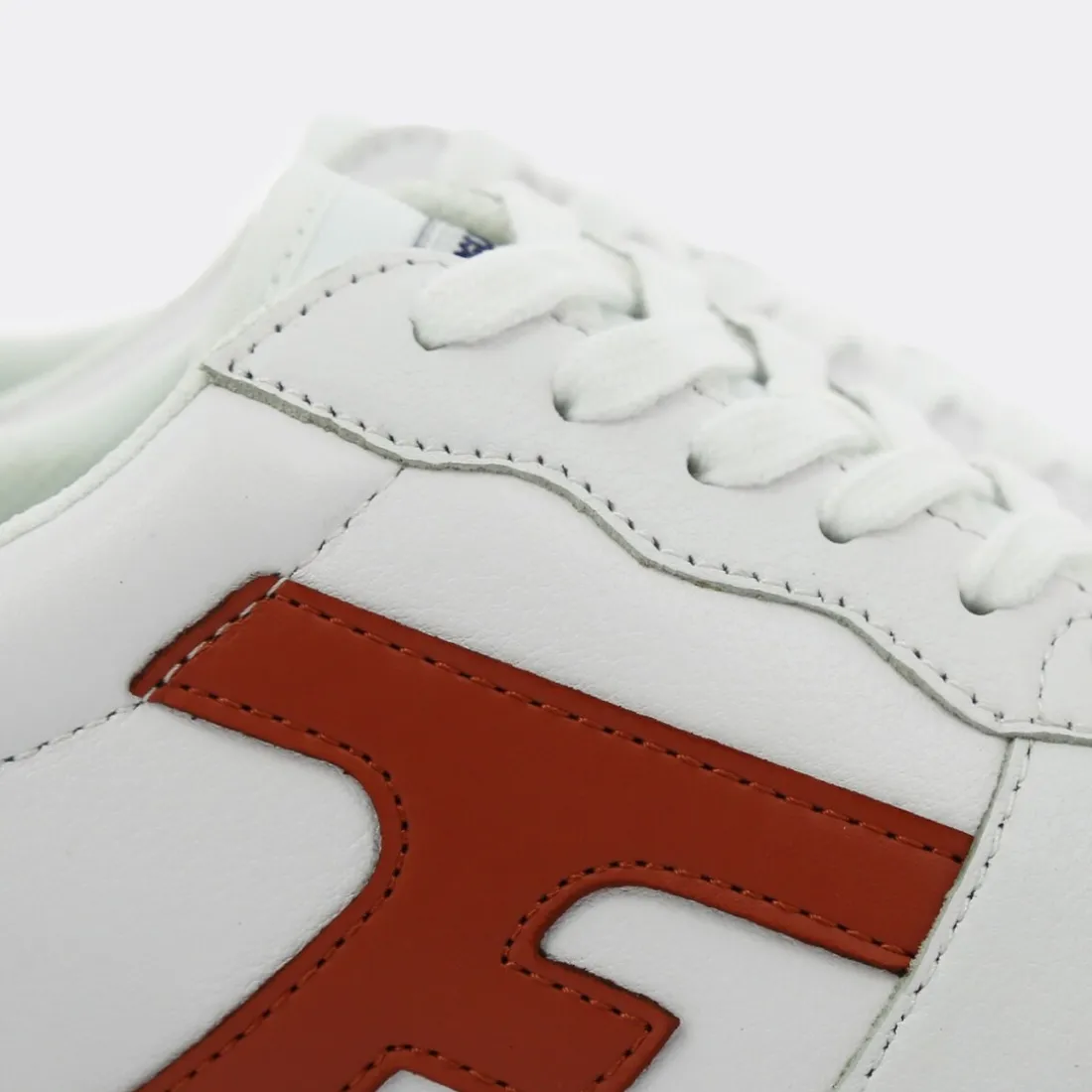 Baskets HAZEL - cuir blanc