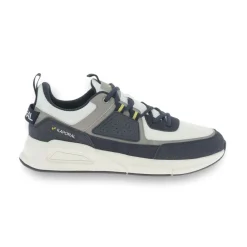 Baskets homme à lacet DOLPI blanc-gris blanc;gris
