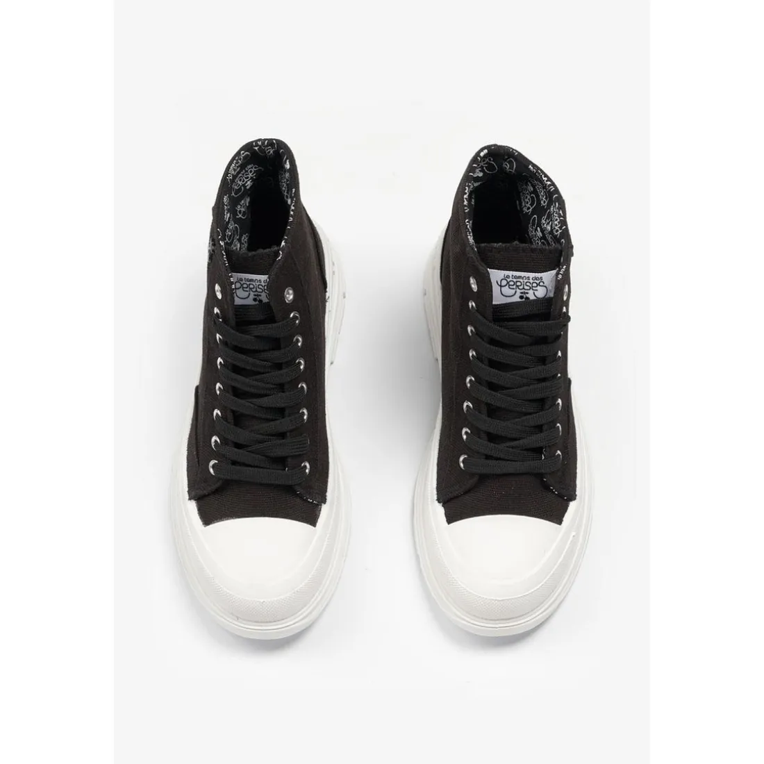 Baskets montantes Lina noires