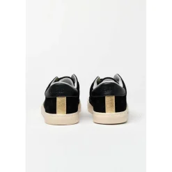 Baskets Soho noires avec éclair doré Léna