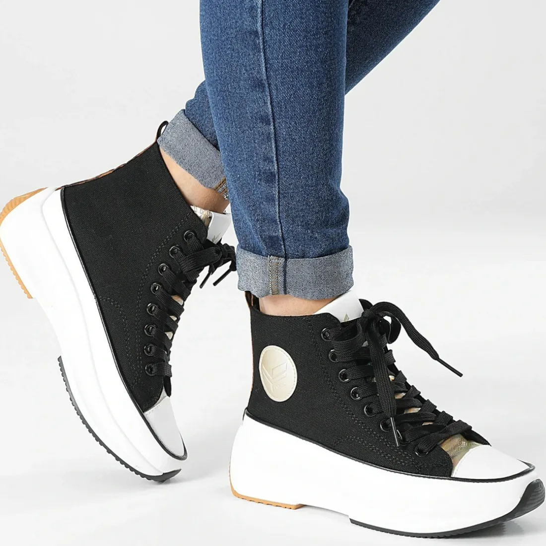 Basketss femme CHRISTY noir