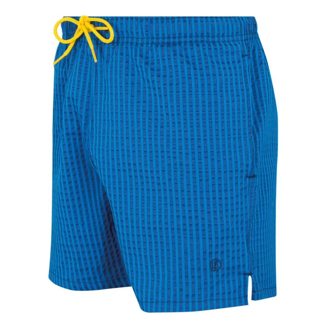 Bermuda de bain homme fibres recyclées Signature Eminence bleu