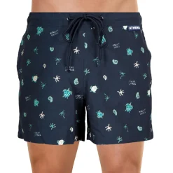 Bermuda de bain homme Summer Vibes Athena noir