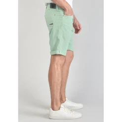 Bermuda Jogg Bodo vert d'eau en coton