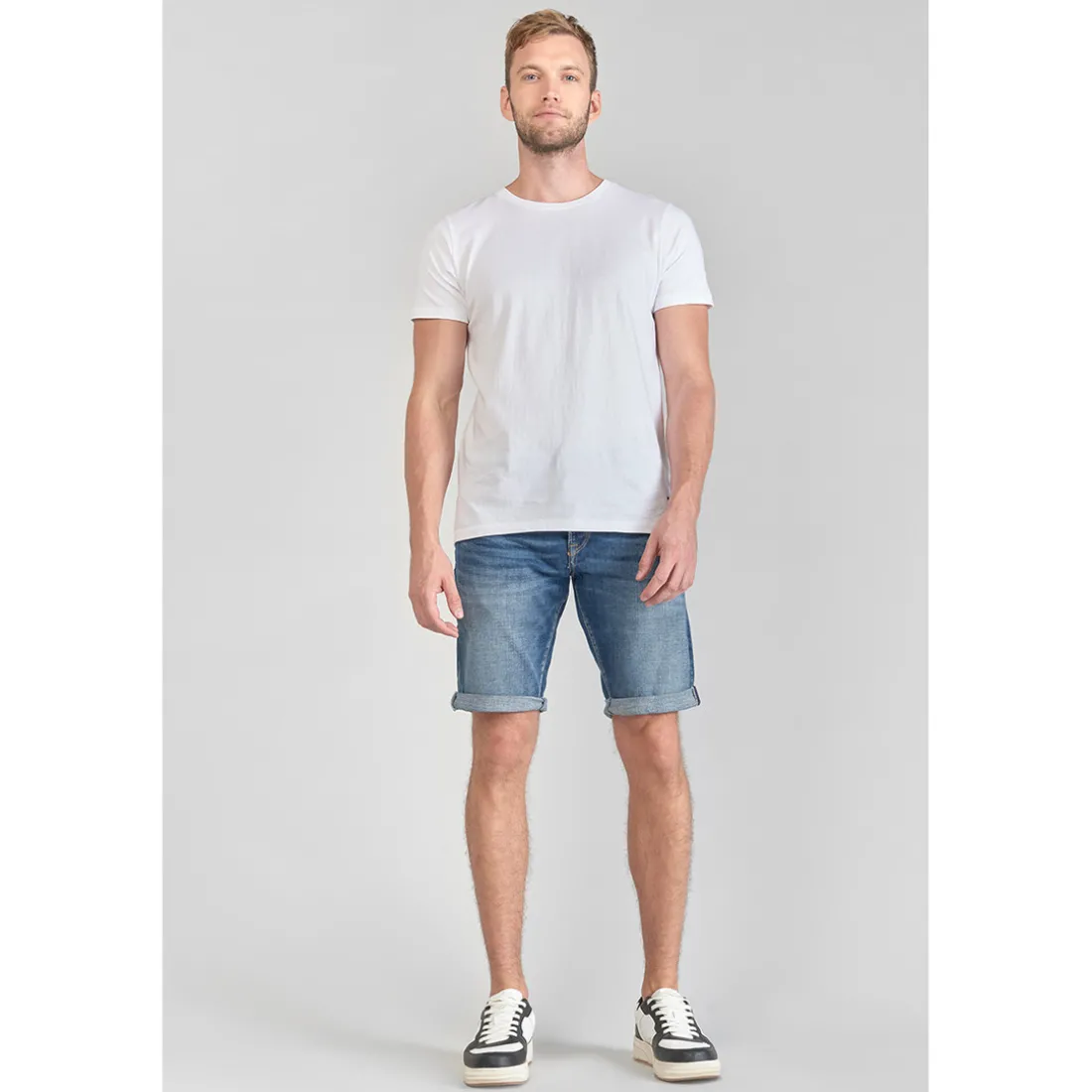 Bermuda Laredo en jeans bleu moyen