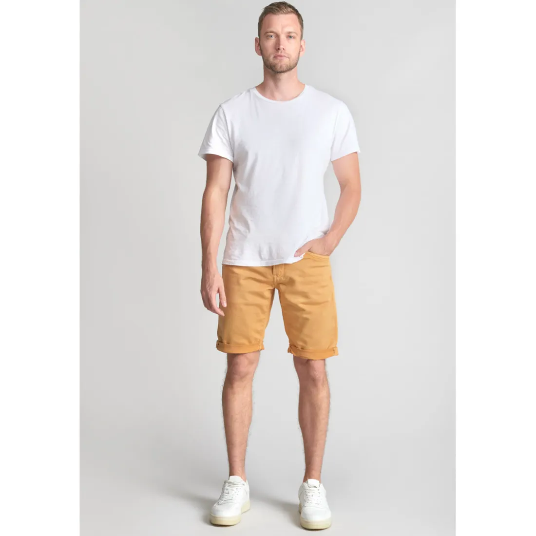 Bermuda short BODO jaune Ross
