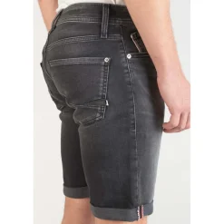 Bermuda short en jeans JOGG noir Jose