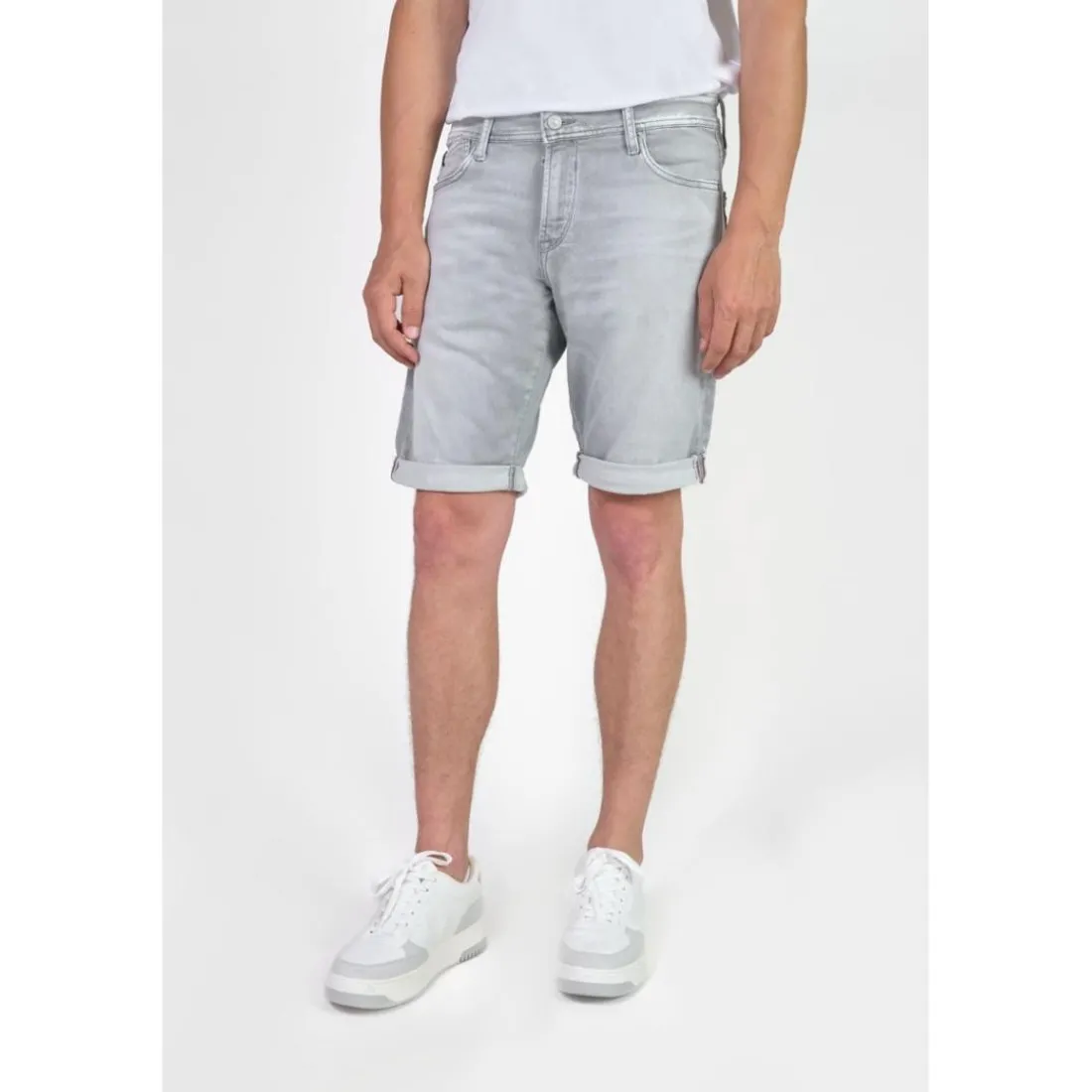 Bermuda short en jeans JOGG gris Aiden