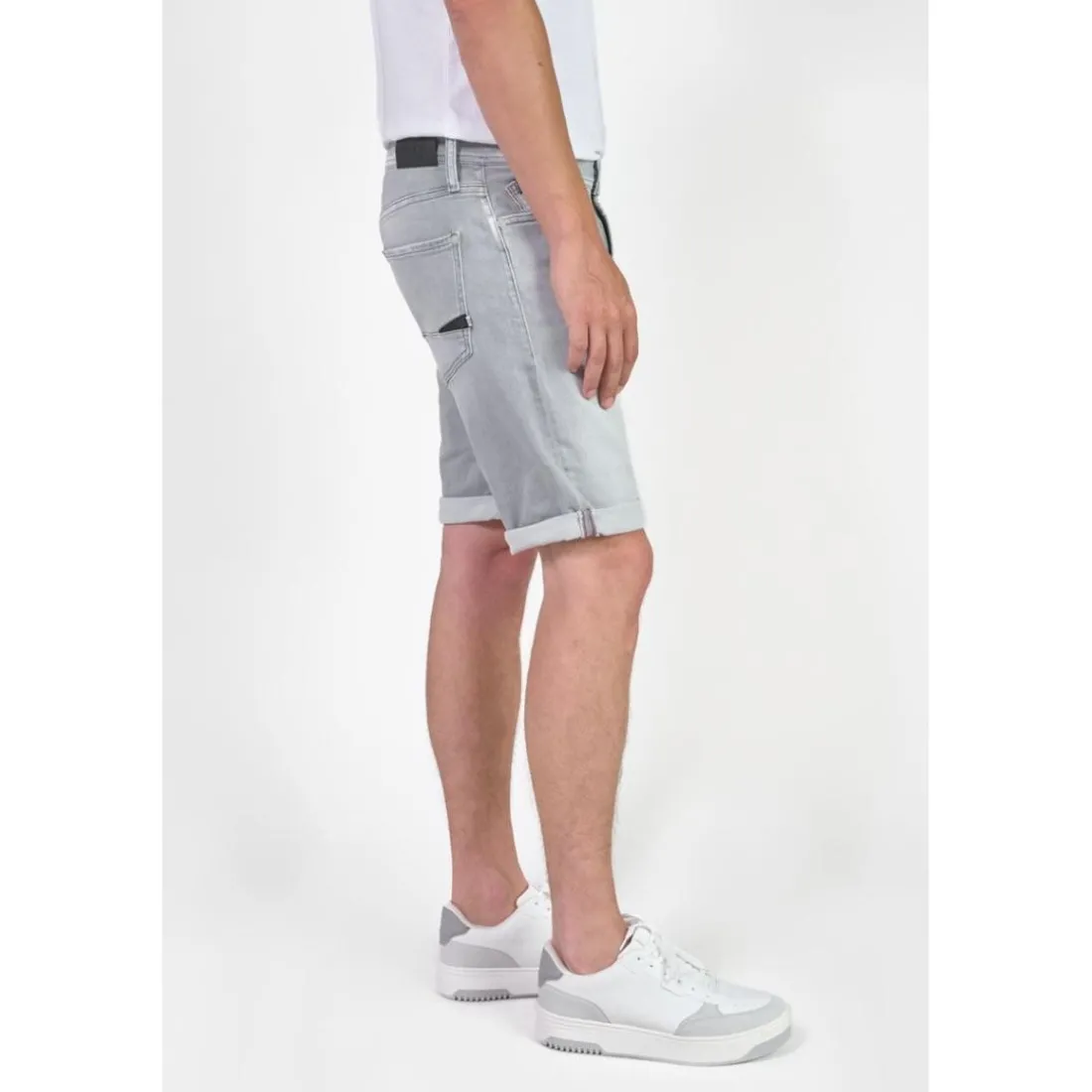 Bermuda short en jeans JOGG gris Aiden