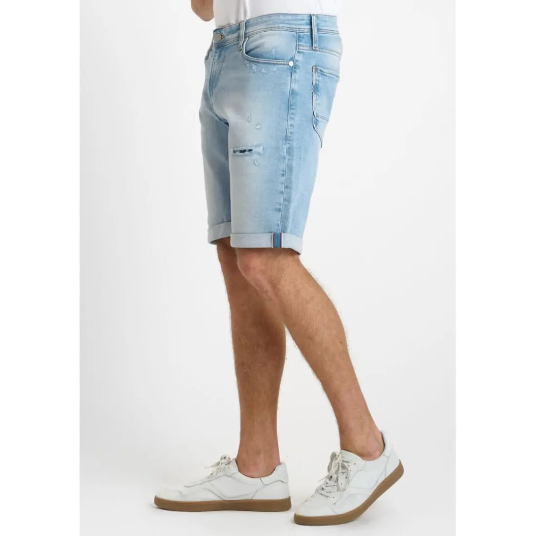 Bermuda short en jeans JOGG bleu Hugo