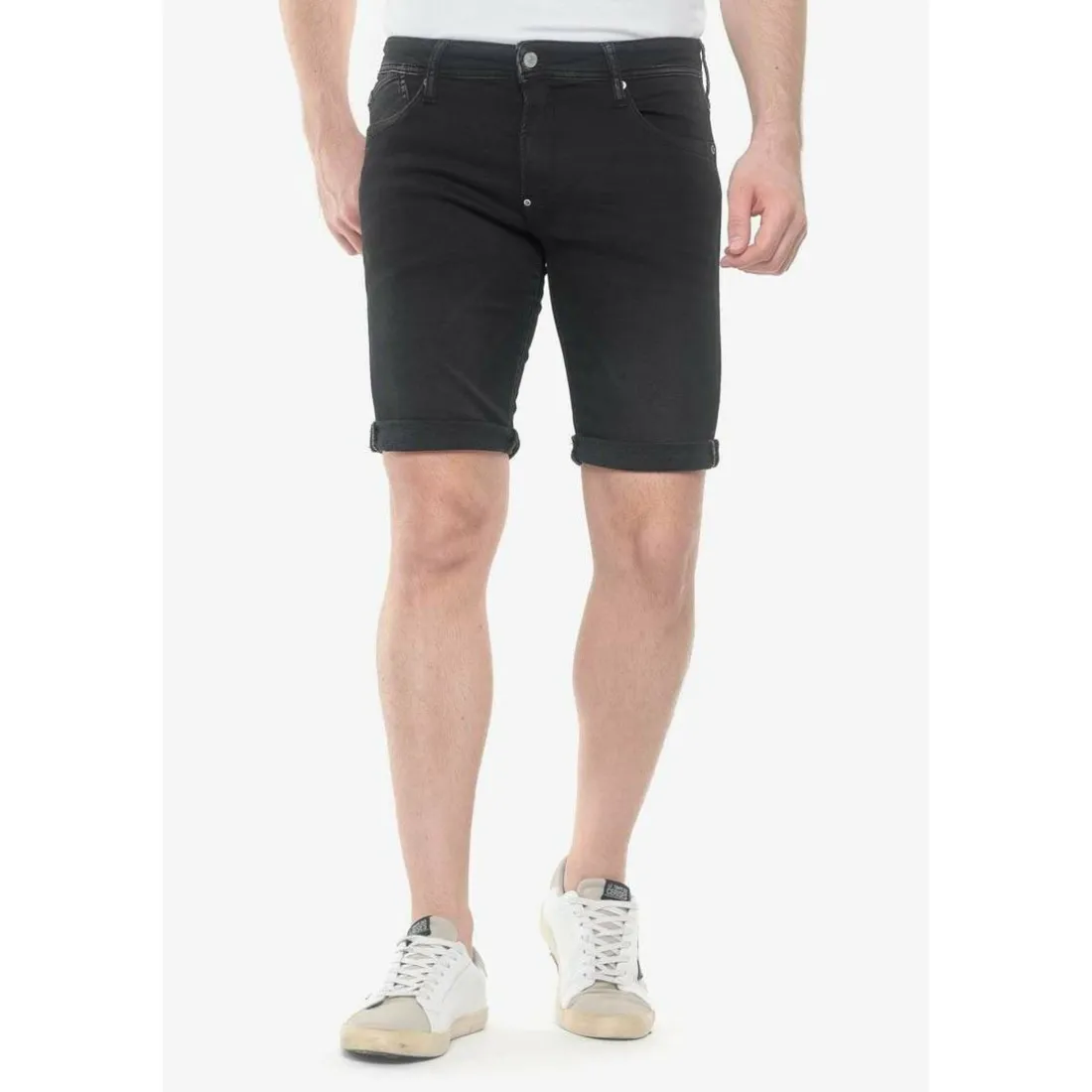 Bermuda short en jeans JOGG LO noir