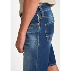 Bermuda short garçon, en jeans MIKE bleu Zane