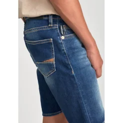Bermuda short garçon, en jeans MIKE bleu Zane