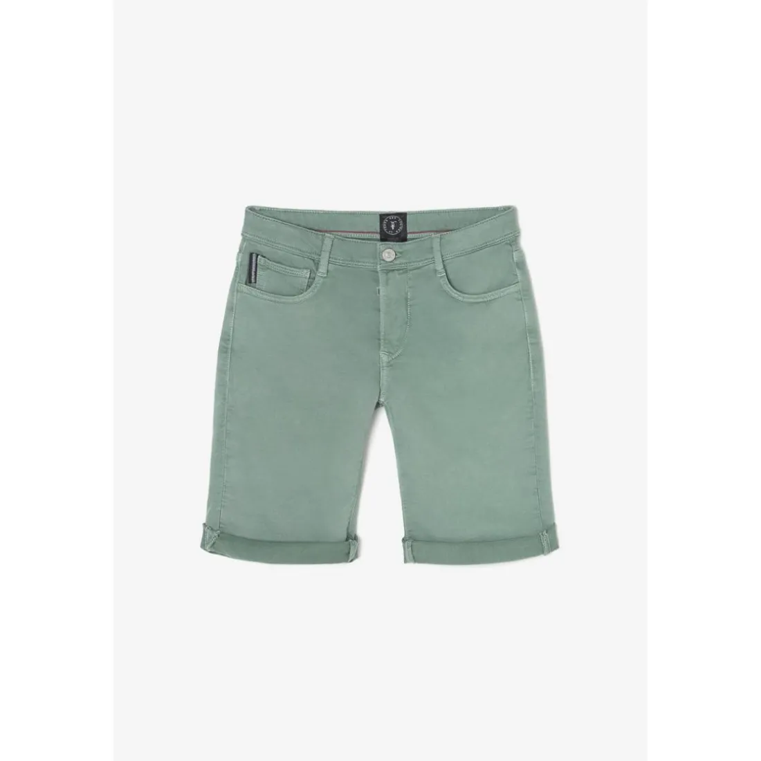 Bermuda short garçon, JOGG vert Eben en coton