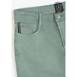 Bermuda short garçon, JOGG vert Eben en coton