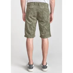Bermuda short JOGG kaki Xeno en coton