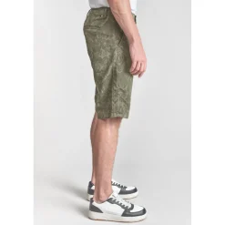 Bermuda short JOGG kaki Xeno en coton