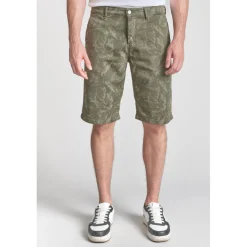 Bermuda short JOGG kaki Xeno en coton