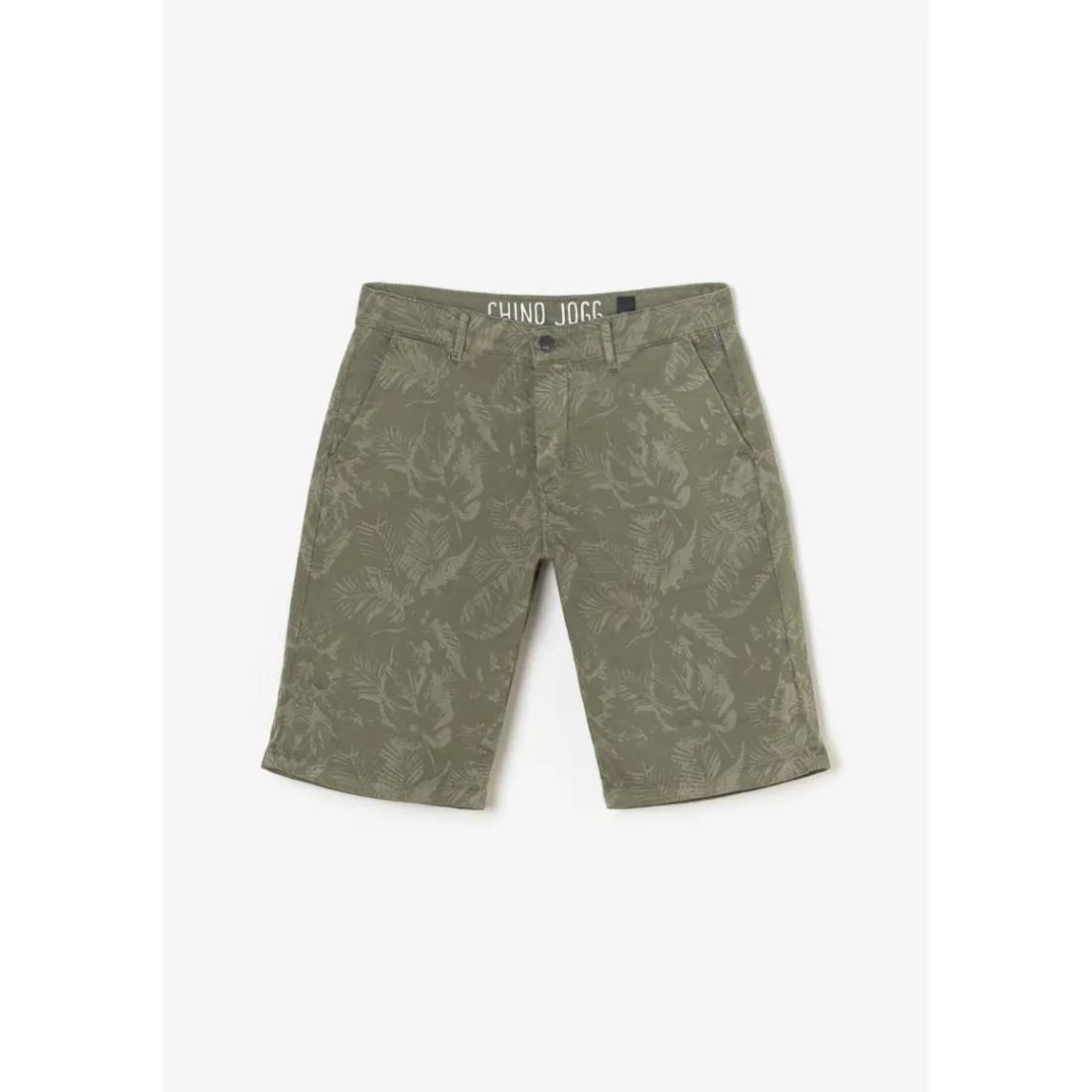 Bermuda short JOGG kaki Xeno en coton