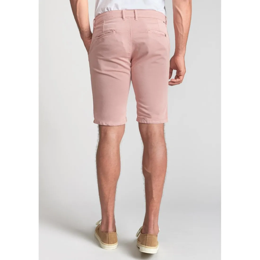 Bermuda short JOGG rose Theo en coton
