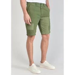 Bermuda short LUBERON vert en coton