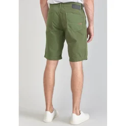 Bermuda short LUBERON vert en coton