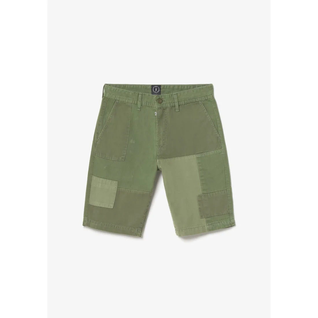 Bermuda short LUBERON vert en coton