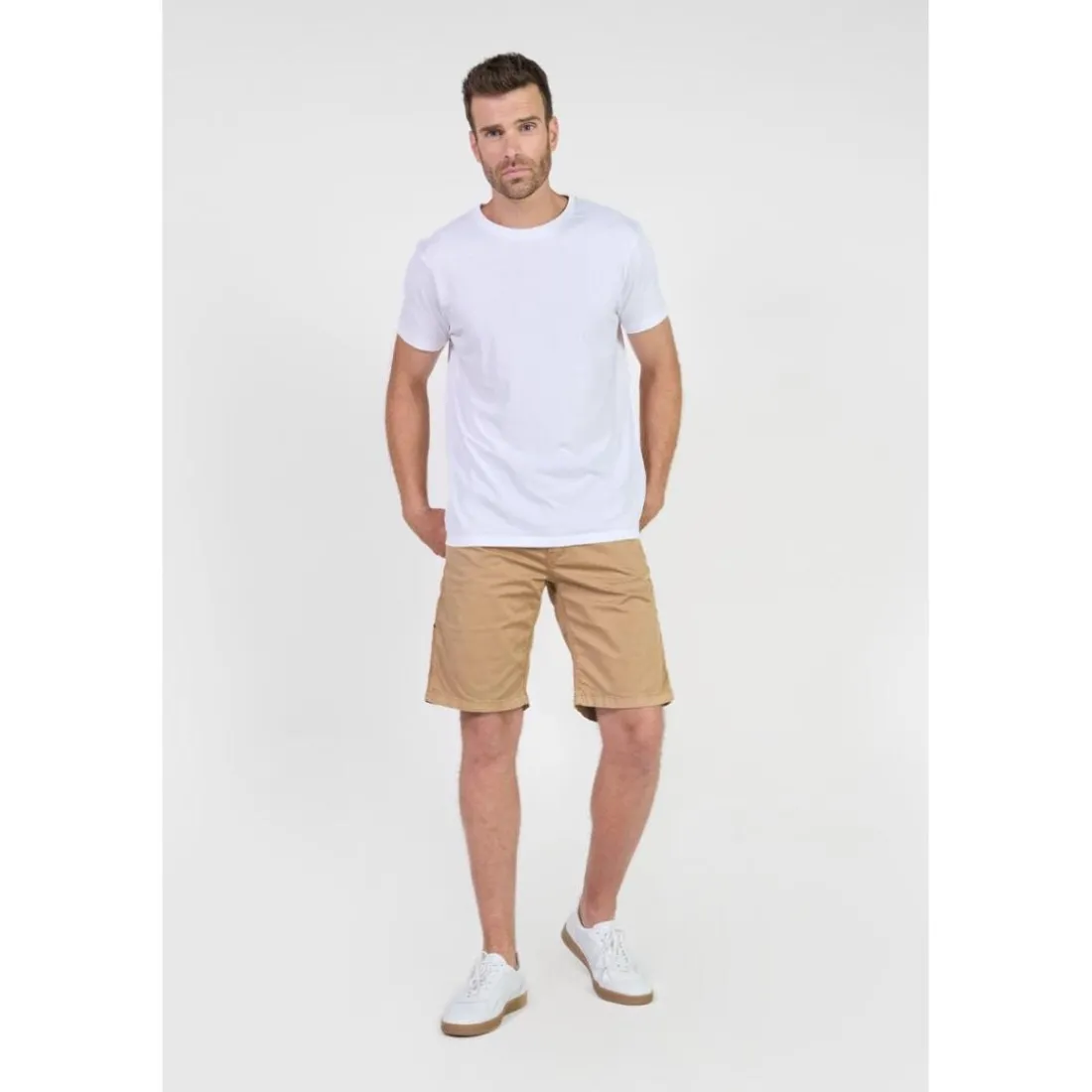 Bermuda short NOX beige Ryan en coton