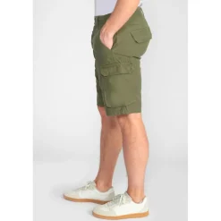 Bermuda short PERON kaki en coton