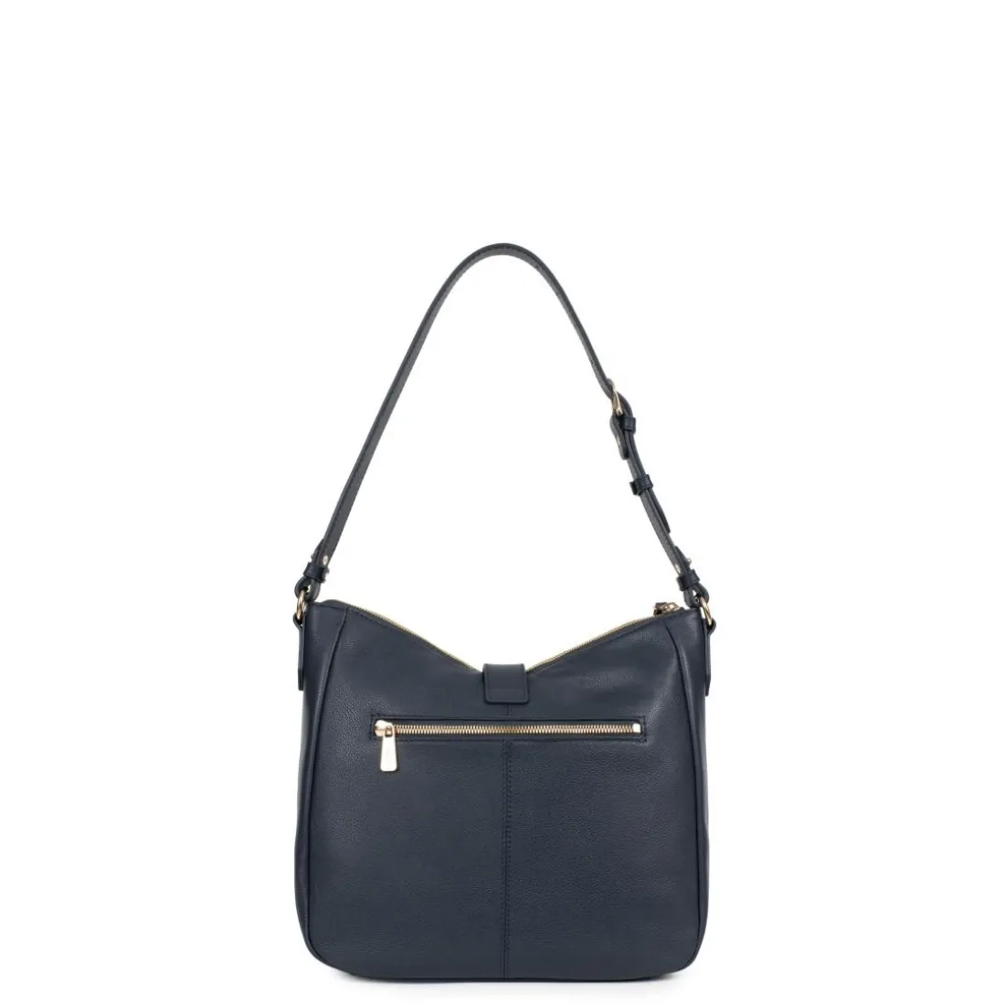 Besace ANDREA Marine en cuir Juno