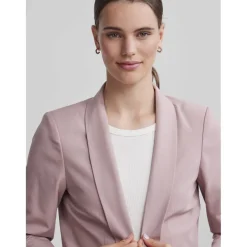 Blazer classique regular fit col à revers Violet Maya